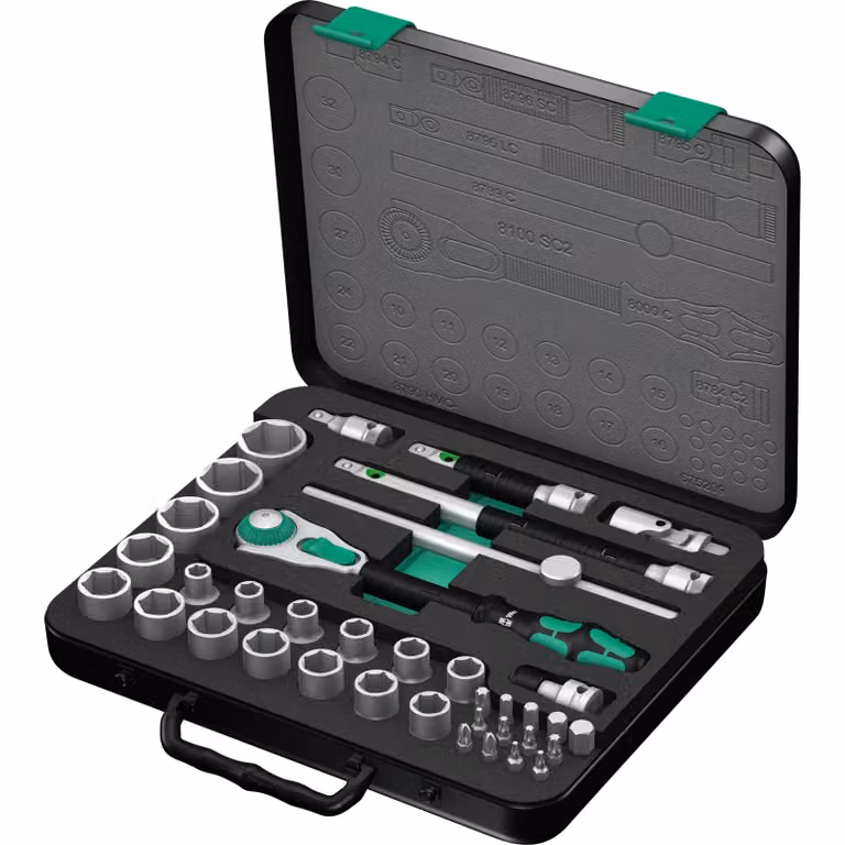 Set di chiavi a bussola da 1/2" (37 pezzi) ZYKLOP speed Wera | 4013288121189
