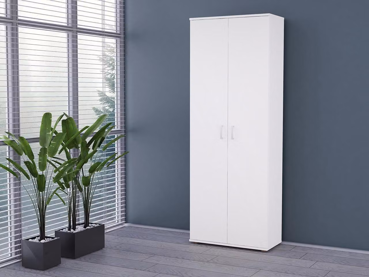 Armadio guardaroba 70 cm PRISCILA – bianco