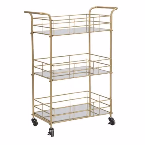 Carrelli da Cucina GLAM Rettangolare 60X30,5X80 Mauro Ferretti