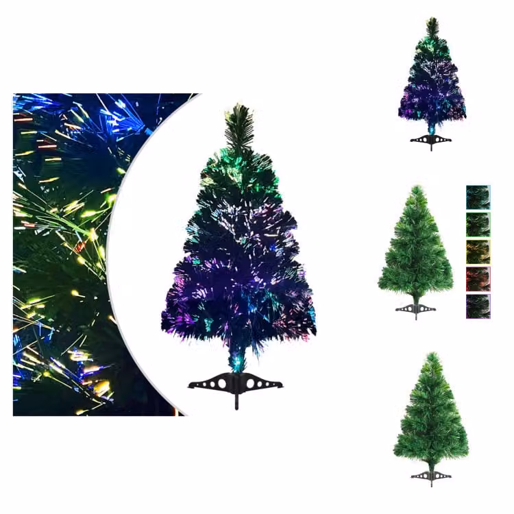 vidaXL Albero di Natale artificiale in fibra di vetro 64 cm verde - Alberi di Natale