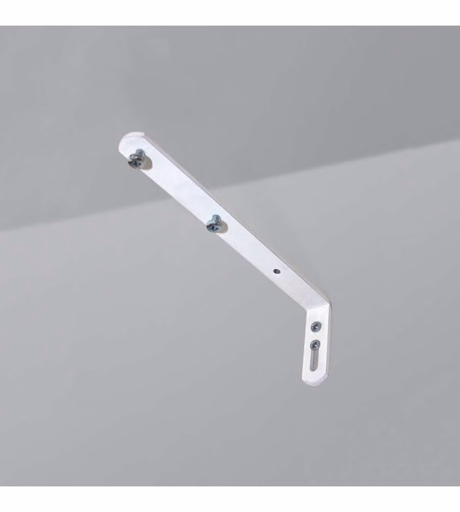 Mensola per binari 160mm Bianco