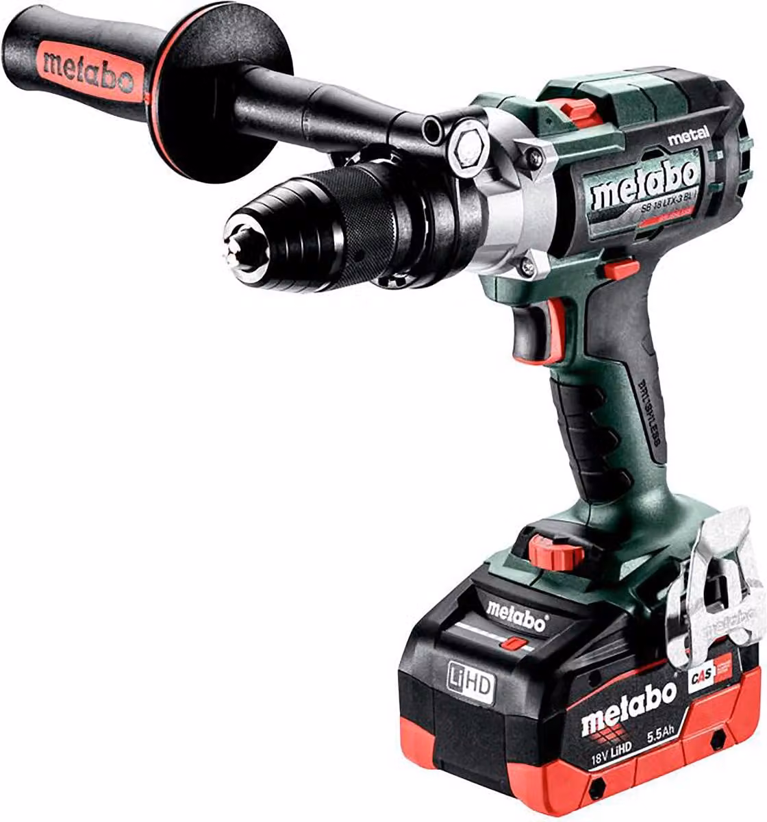 Metabo Akku-Schlagbohrschrauber SB 18 LTX-3 BL I Metal (mit 2x Akku 5,5 Ah)