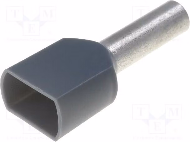 10 connettori a crimpare in rame, isolamento: PVC, doppio, sezione 4 mm², conformi alla norma TUL-RI-TW-04012, per uso nautico