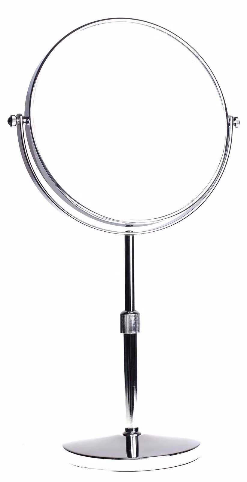 Specchio trucco da tavolo, ingrandimento 7x, rotante, diametro 8 pollici