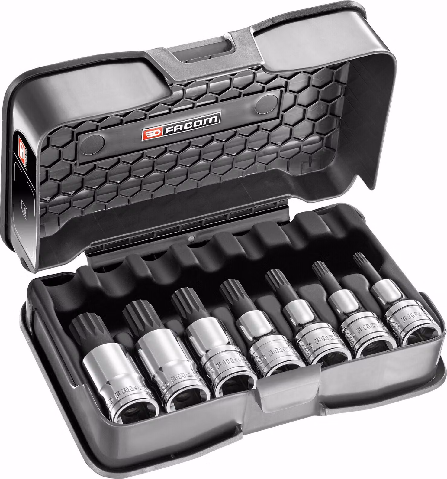 Facom Steckschluessel-Set 1/2Z XZN M6-M18