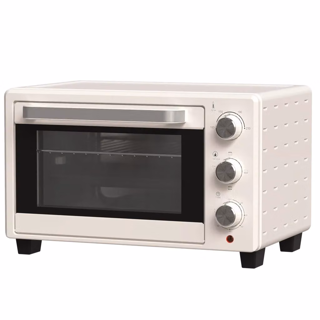Forno Elettrico da Tavolo XYLO 21L 1400W con Temperatura Regolabile fino a 230°C e Timer 60min, Beige – 2