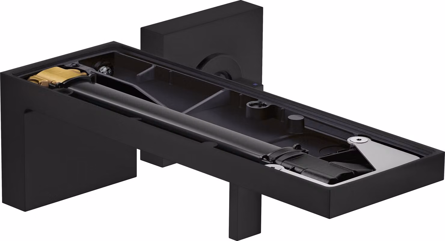 hansgrohe AXOR MyEdition Mitigeur monocommande de lavabo encastré pour montage mural, bec 221 mm, sans plaque, 47062670, 47062670