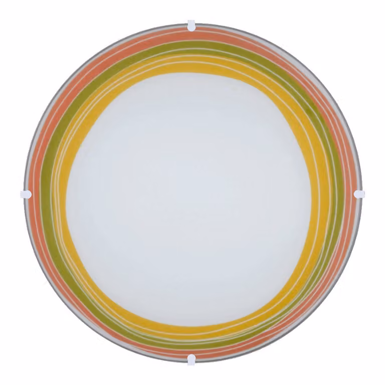 Plafoniera OZZY 2xE27/40W, vetro Ø400, dimmerabile