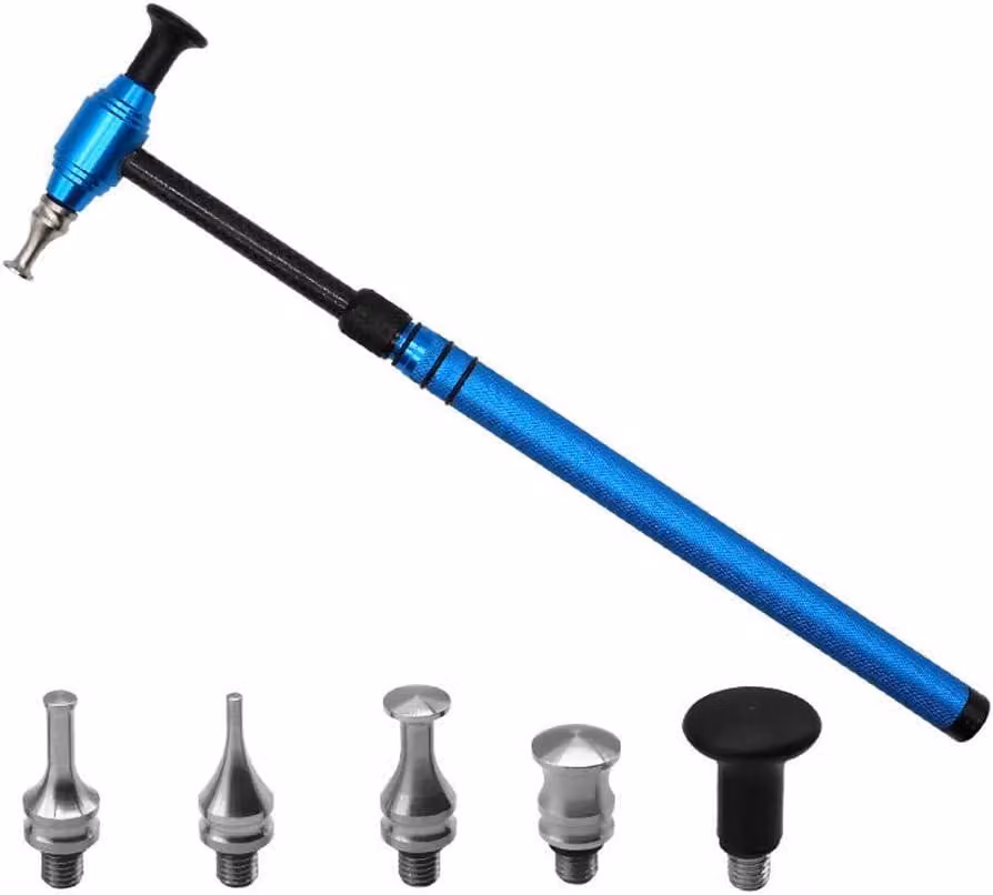 Kit di estrazione telescopico, con 5 accessori, in alluminio, per auto