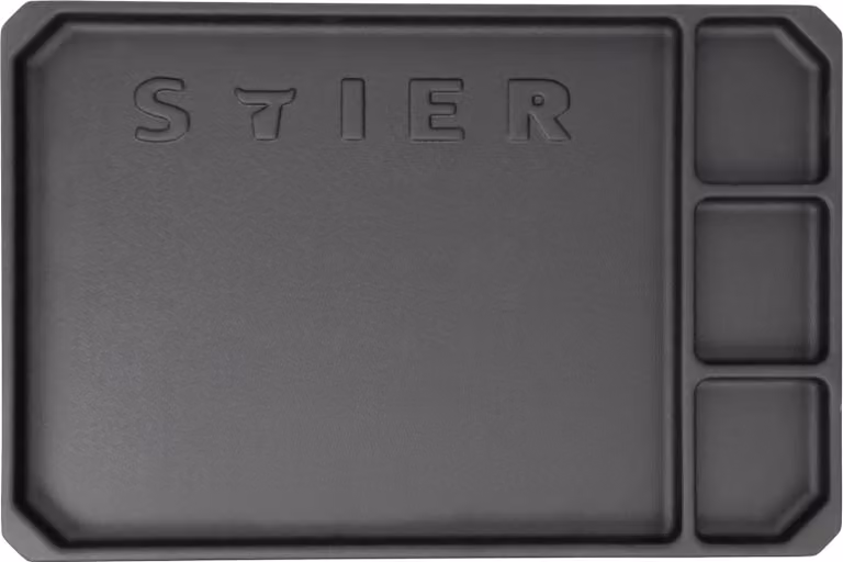 Copertura in plastica STIER per carrello da officina STIER Basic, in robusto ABS, numerose possibilità di stivaggio
