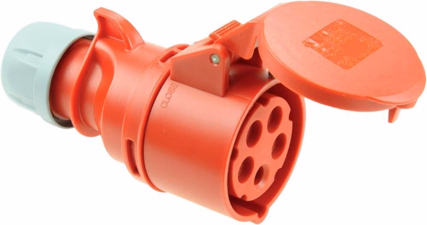 Accoppiamento CEE 32A IP44 5 poli 6 h 400 V