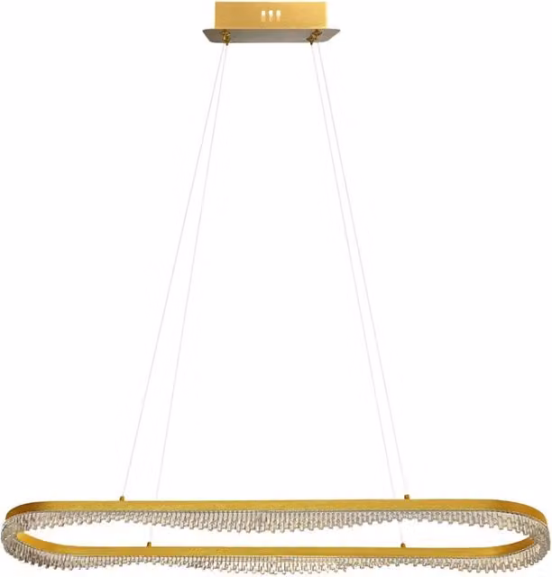 Lampada sospesa Milagro PRECIOSA oro con LED 45W 4000K