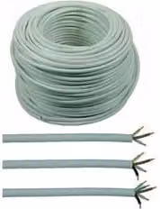 Cavo Elettrico Multipolare CPR 3x1,5 mm2 Grigio 100 m