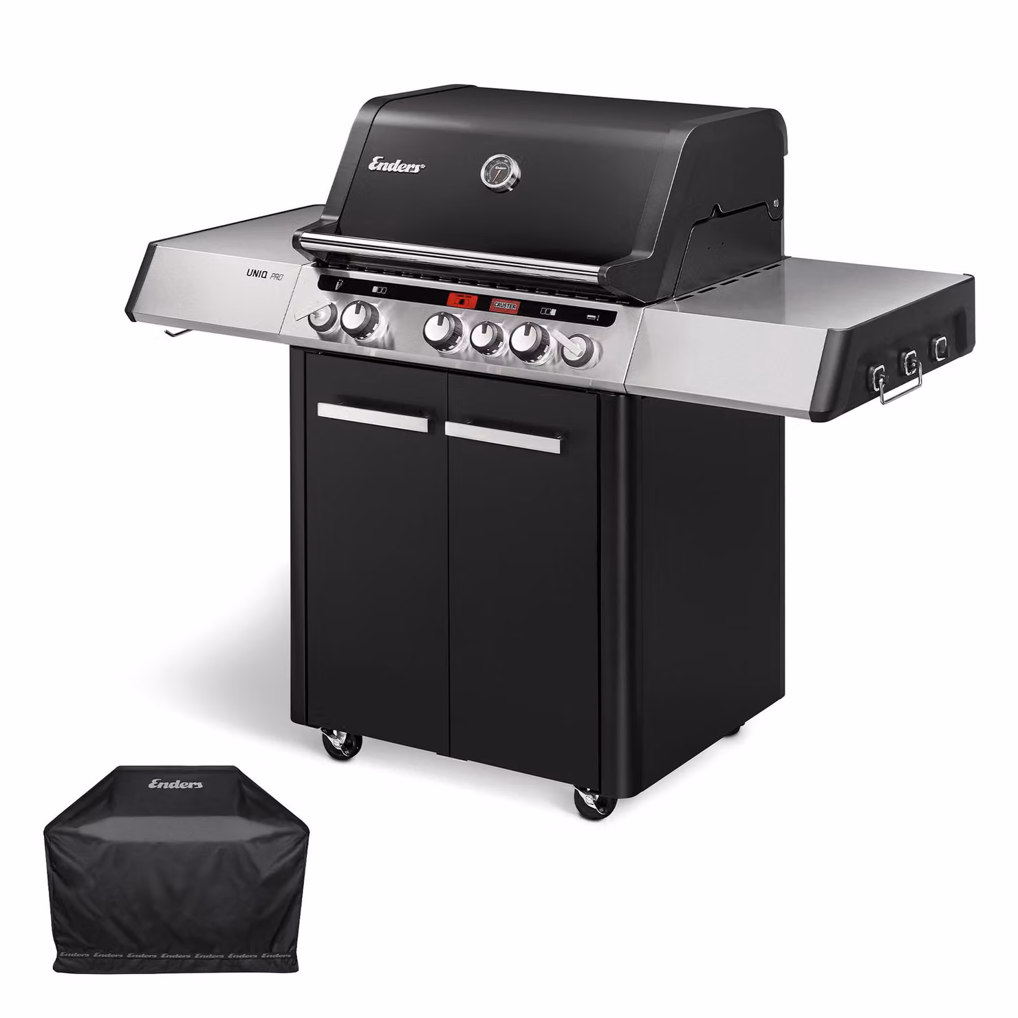 Barbecue a gas Enders Uniq Pro 3 I Cruster - Cucina da esterno - Marchio tedesco