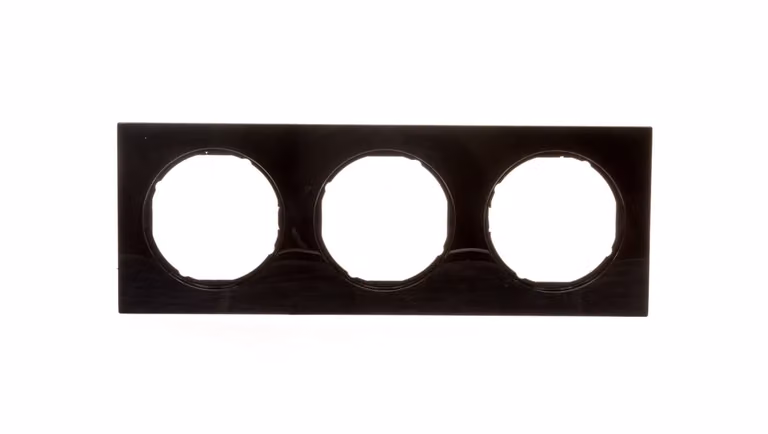 Berker R.3 Triple Frame Nero 10132245