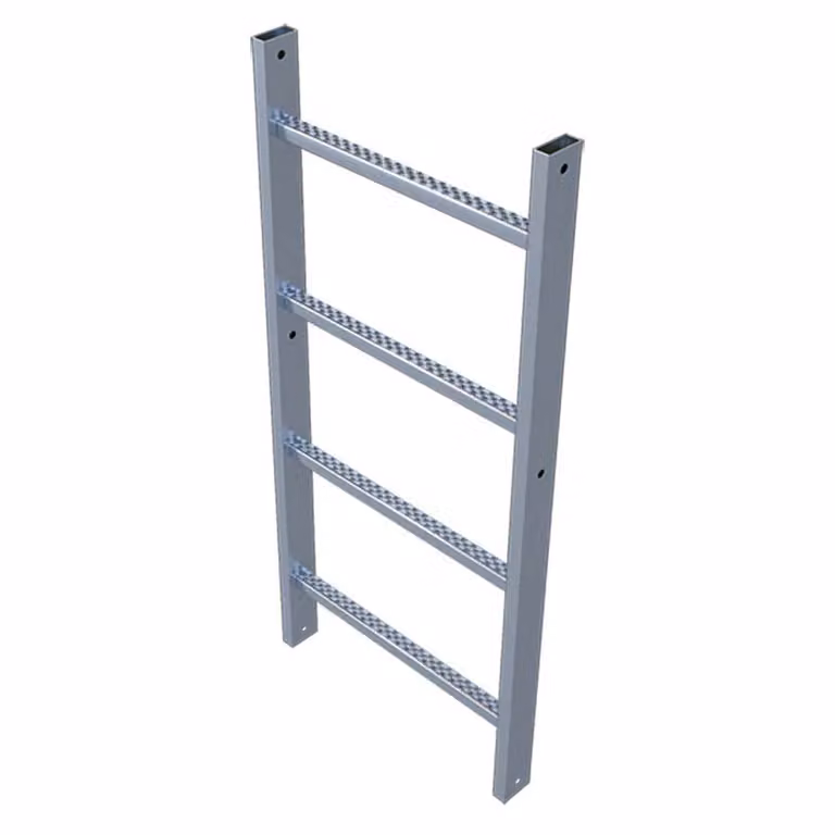 Scala a pioli Zarges in alluminio anodizzato, 1,12 m