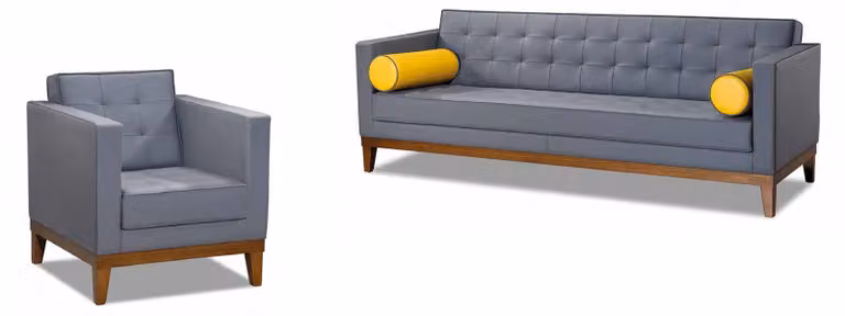 Wohnzimmer Sofagarnitur 3+1 Sitzer Set Design Sofa Polster Modern Luxus 2tlg