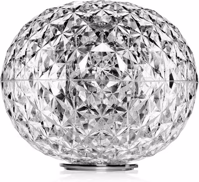 Lampada da tavolo Kartell Planet 9386 in vetro con tecnologia LED luce bianca calda