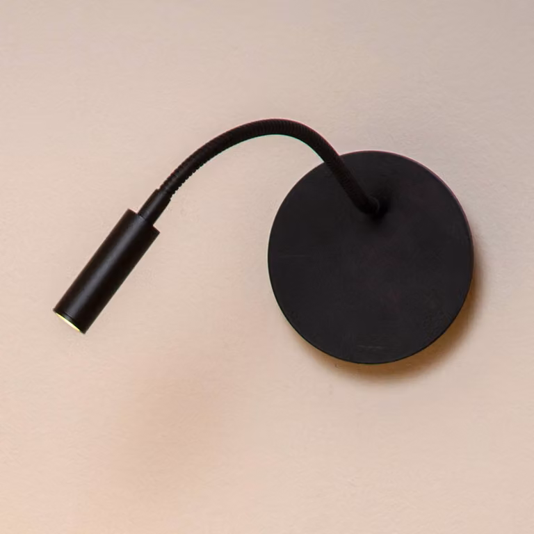 Lucide Barra di faretti Jolijn, Nero, Camera da letto, Metallo, Applique a LED