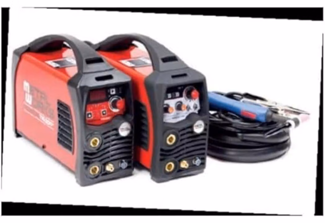 Saldatrice TIG 181 HF con accensione ad alta frequenza e funzione elettrodo MMA, inclusa la torcia