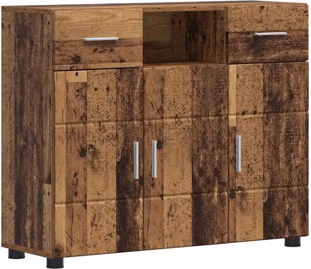 Armadio in legno con cassetto Design In, colore marrone, L: 88,5 cm, P: 30,5 cm, H: 73 cm