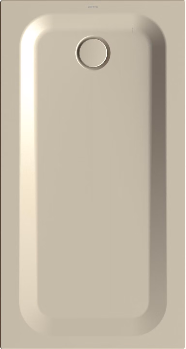 Receveur de douche rectangulaire BetteUltra avec support de baignoire minimum, 1400x750x35mm, 5814-422T1, 5814-422T1