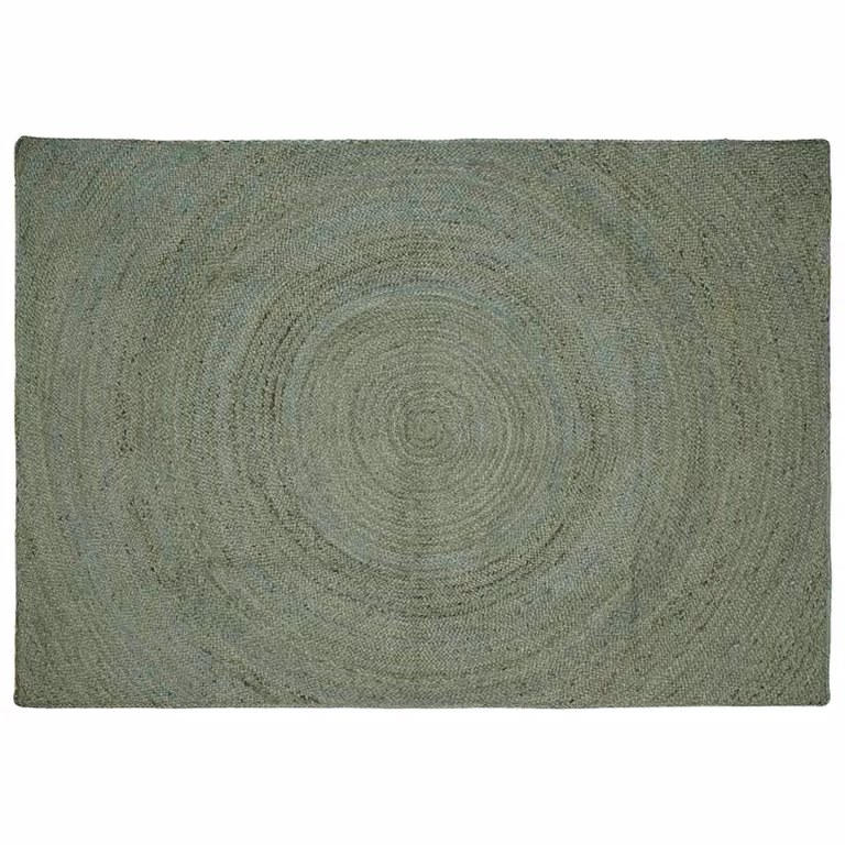 Tappeto in juta vidaXL verde oliva L: 160 cm, P: 230 cm