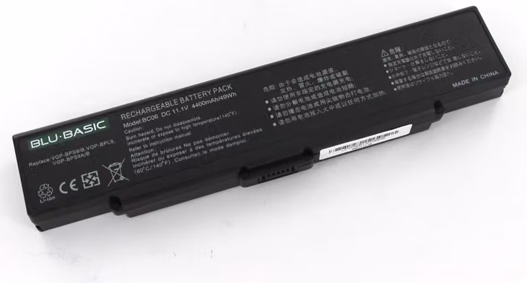 Batteria per computer portatile 4400mah nero