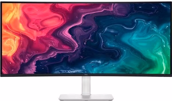 Monitor PC Dell S3425DW da 86,4 cm (34") Wide Quad HD 3440 x 1440 pixel LCD VA, Colore Argento e Nero – 1