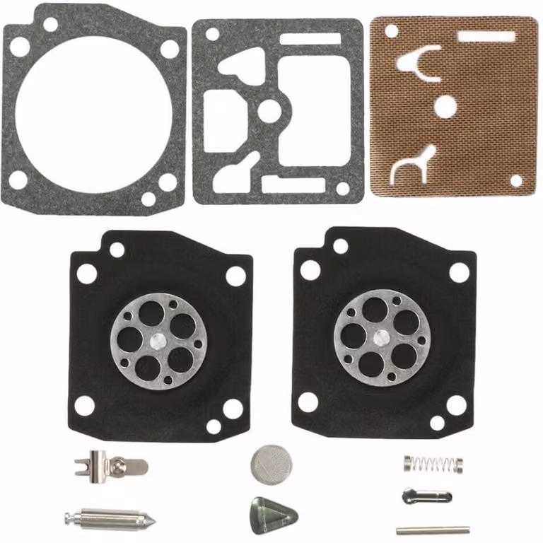 Kit di riparazione del carburatore per Husqvarna 340, 345, 346, 346XP, 353, 350, 351, 357, 359, 372 - Zama RB-122, RB-153 - Set di ricambi