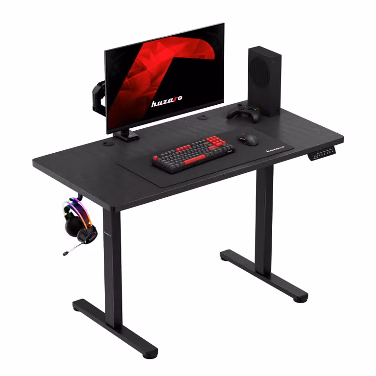 Huzaro Hero 8.1 Black Gaming Desk