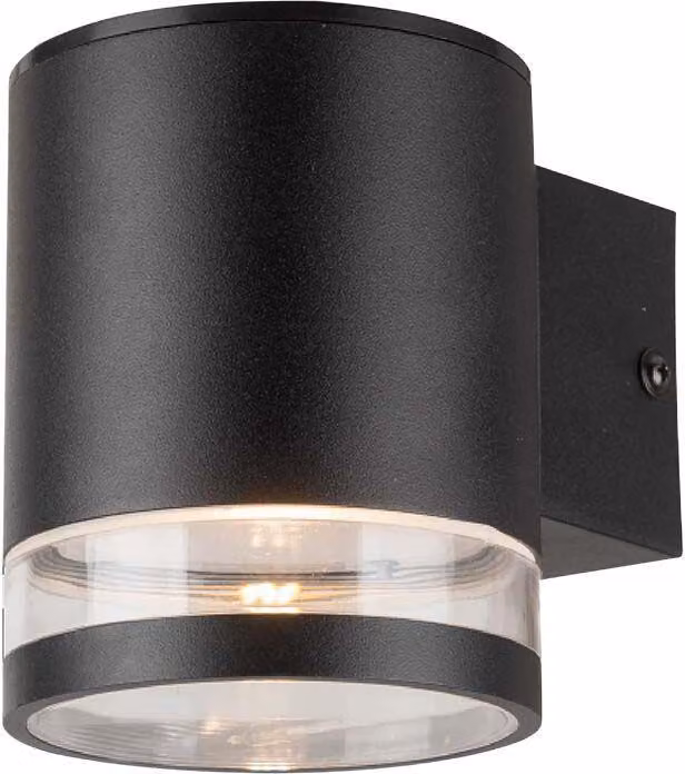 V-TAC VT-1139 Lampada solare LED 1W da Giardino con Pannello fotovoltaico cilindrica colore Nero 121*90*112.5mm 3000K IP54 - 23012