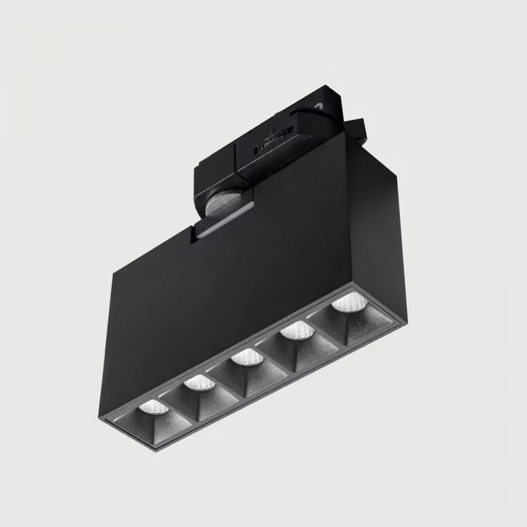 KOHL LIGHTING KOHL-Lighting NSES Lampada a binario 137x34,5 mm nero 10 W CRI 90 4000K Dali