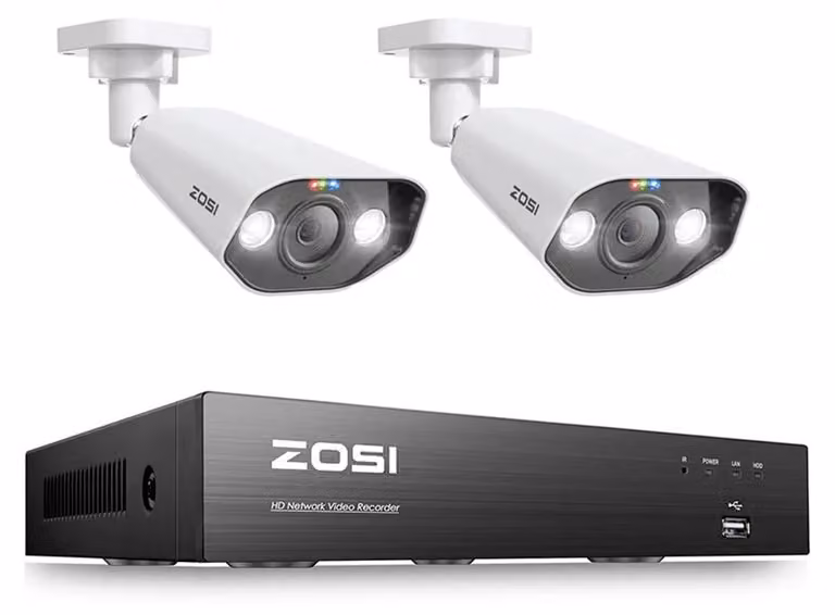 Sistema di sicurezza - Sistema di videosorveglianza - Telecamera di sicurezza - Telecamera di sorveglianza - 5MP 4K Ultra HD - Connessione PoE
