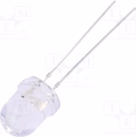 2x LED OSY5PA8131A-12V, diodi LED a montaggio traversa (THT), 8mm, giallo, 2180÷3000 mcd, angolo di emissione 30°, 8mm