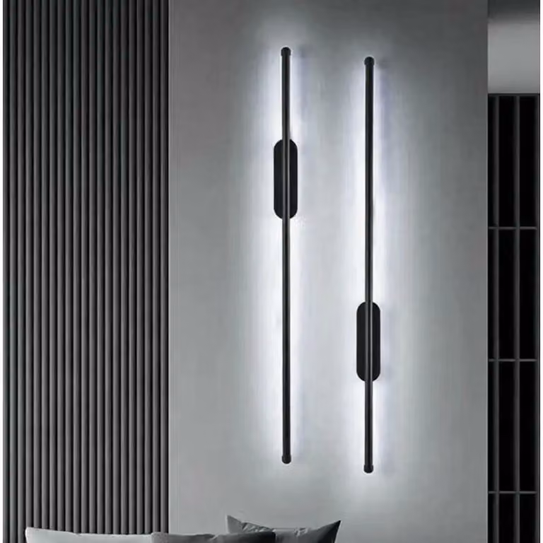 APT ZD134A Lampada da parete LED 6000K, 60 cm nero