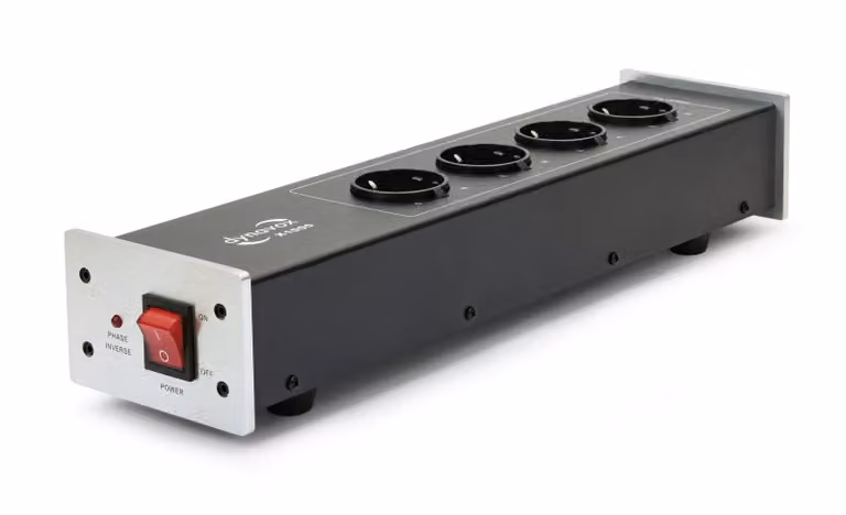 Presa di corrente hi-fi Dynavox X1000S, argento