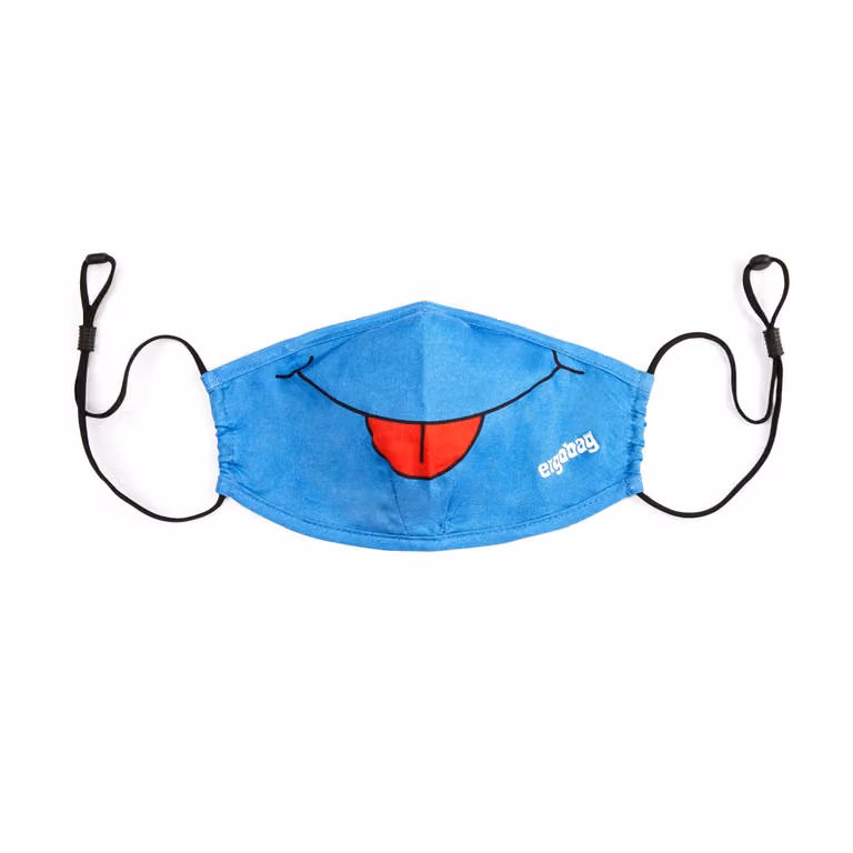 ergobag maschera facciale Children's Face Mask Blue