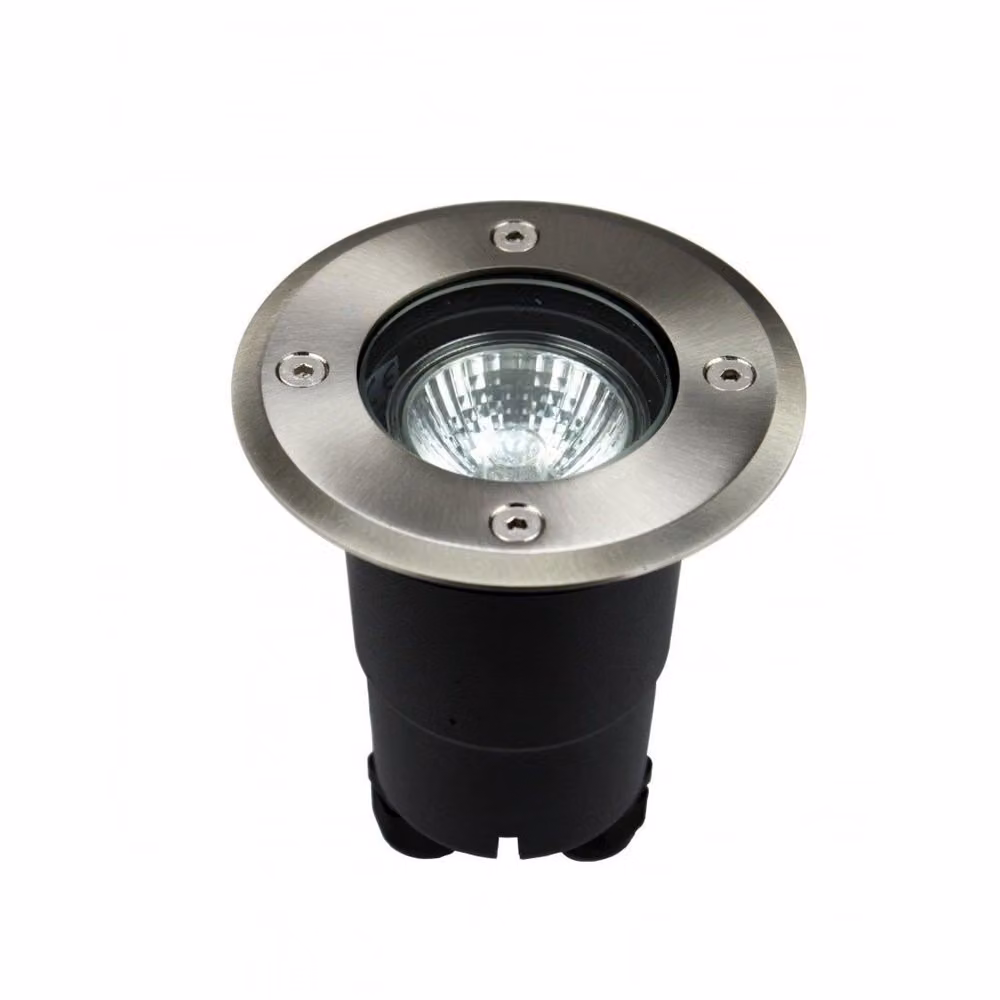 Lampada a sbalzo 11 cm rotonda 1xGU10 acciaio inox IP67 SU-MA Pabla 3725 A