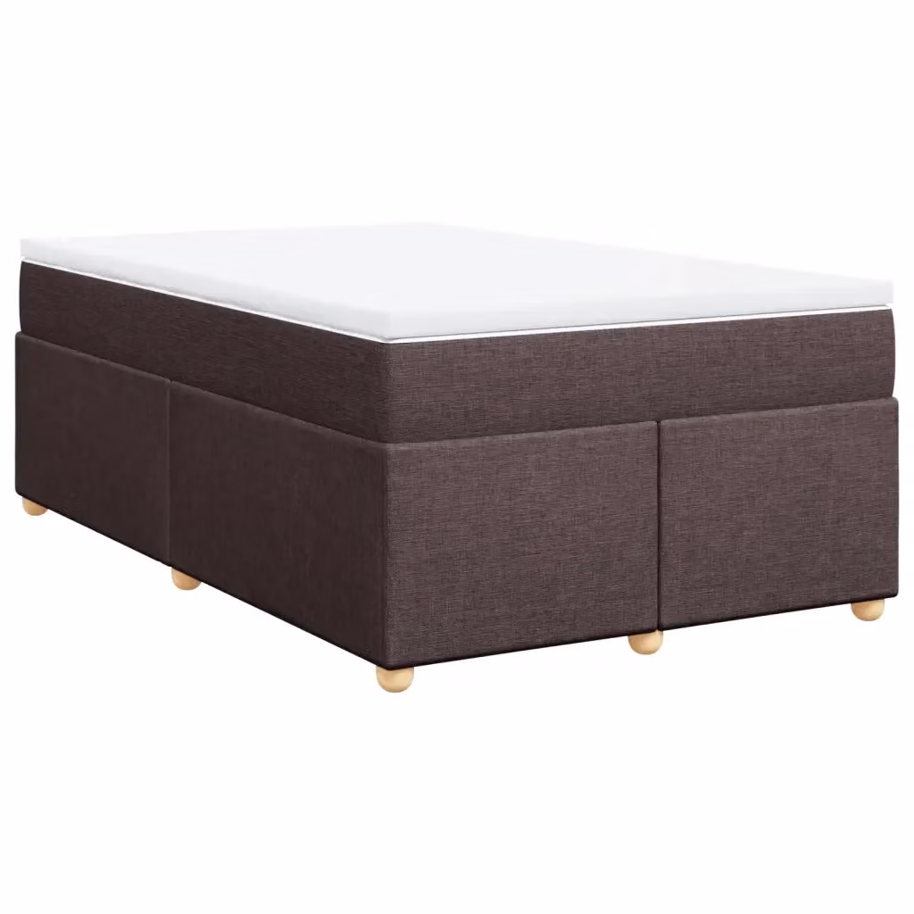 Letto Ibrido con Giroletto a Molle e Materasso vidaXL, Marrone e Bianco, L/P: 120 x 200 cm – 2