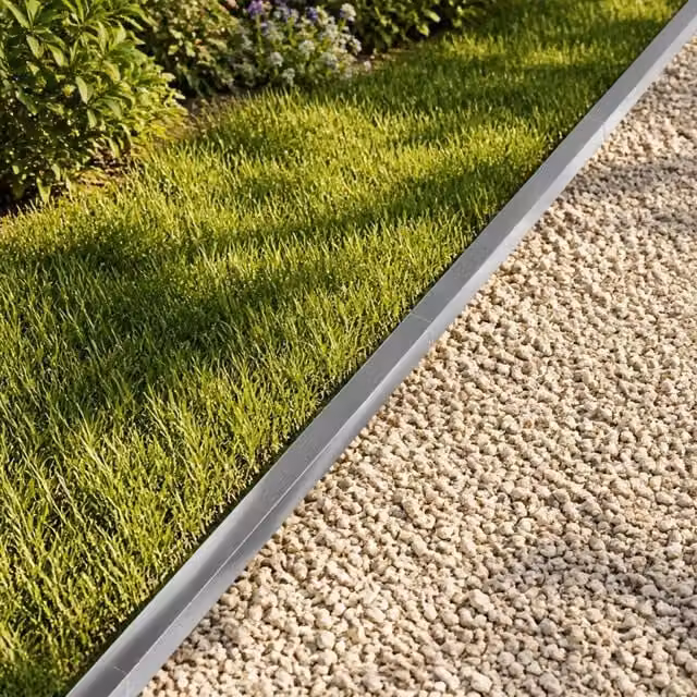 Profilo di copertura per giardino 20 pz 100 x 6 x 5 cm 8013028