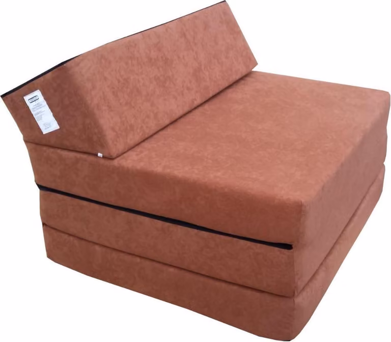 Fauteuil materasso pieghevole 200x70x10 cm - 1000, 4 parti, pratico e compatto, confortevole, letto per ospiti portatile per viaggio
