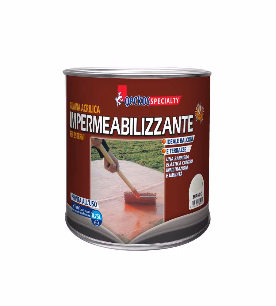 Guaina acrilica 750 ml bianca
