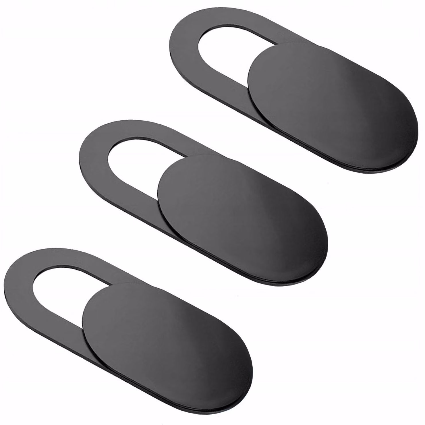 Verk 06237 Tappi di sicurezza per webcam 3 pezzi nero