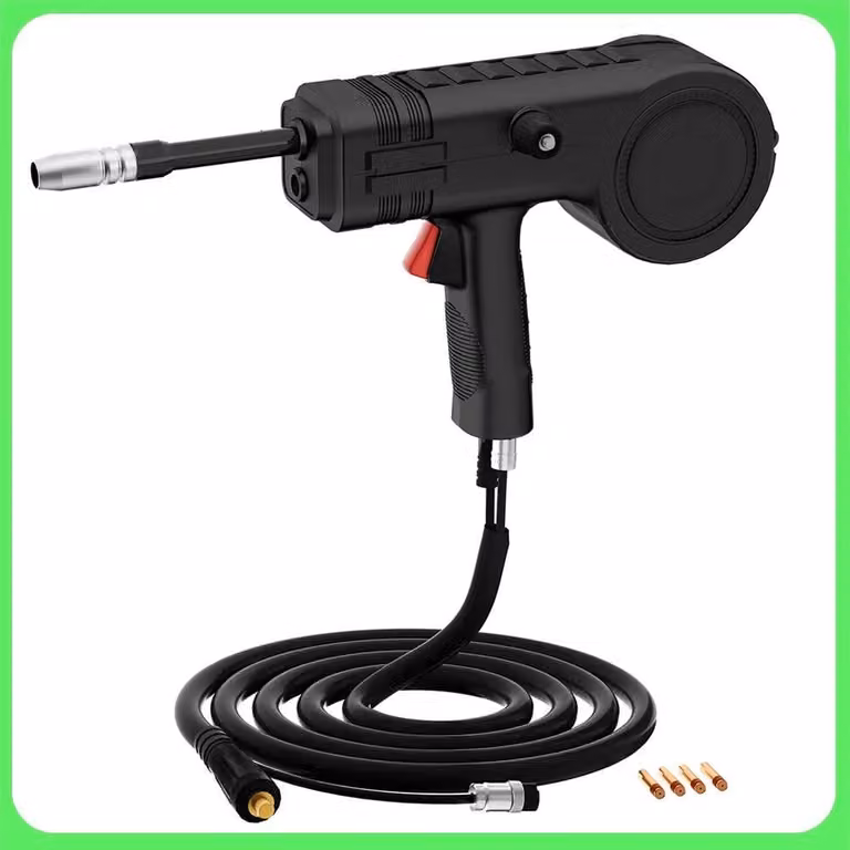 Spool Gun - Pistola per saldatura - A mano libera - - Lunghezza 35 cm