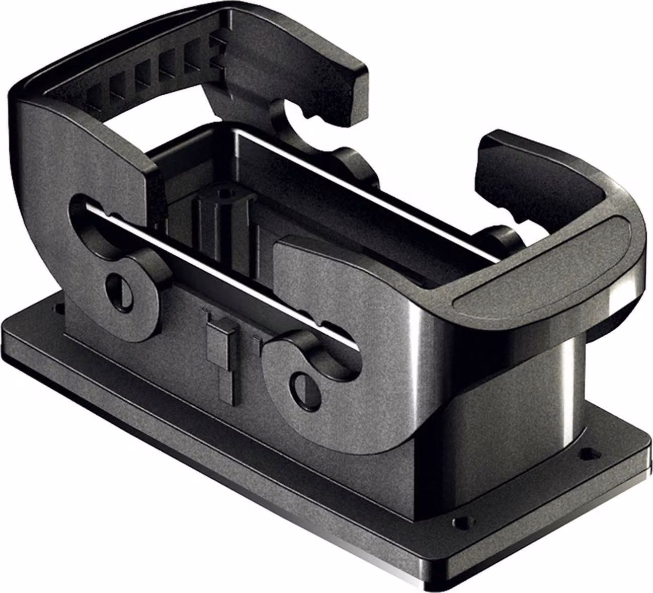 HARTING Han ECO 16B Custodia da montaggio con telaio di supporto con 2 staffe trasversali - 1 pezzo
