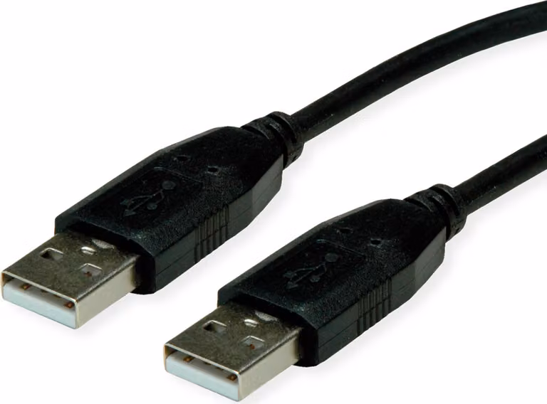 BACHMANN Cavo USB 2.0, tipo A-A, nero, 1 m