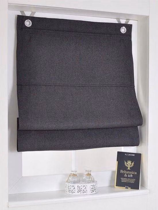 Tenda per culla antracite 45x130 cm