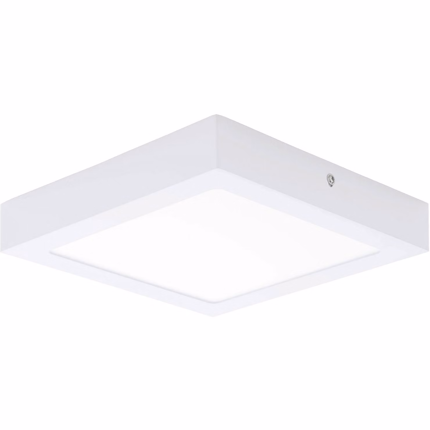 Lampada da soffitto Fueva-CCT 225 x 225 mm bianca