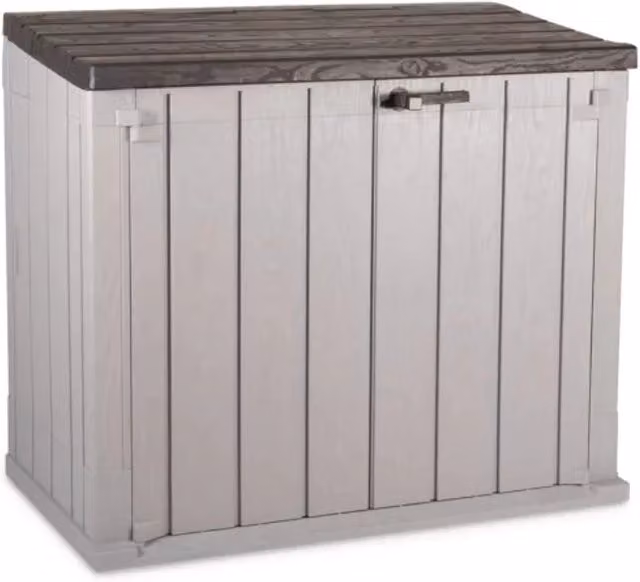 Armadio esterno grigio talpa/marrone